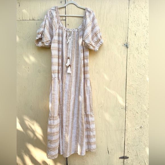 Spell Lady Palm Gown in Toffee - Picture 10 of 15